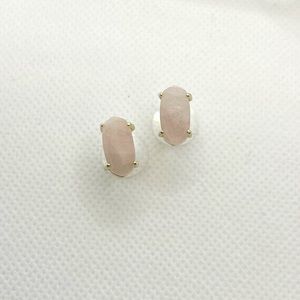 Kendra Scott Betty Studs in Gold Rose Quartz